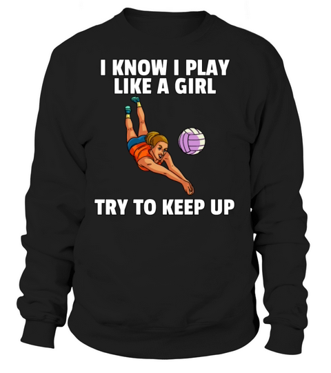 Volleyball Volleyballer player Volleyballing gift Women's Sweatshirt