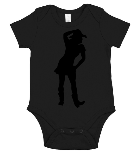 Line dance Short Sleeve Baby One-Piece
