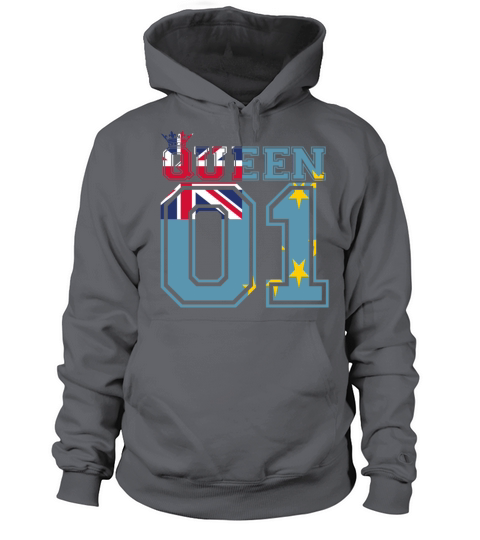 partner land queen 01 princess Tuvalu Women's Hoodie