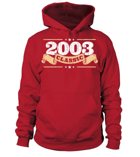 Anniversary 2003 Classic Matching Couple Distresse Men's Hoodie