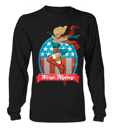 DC Comics Bombshells Super Girl Women's Long Sleeve