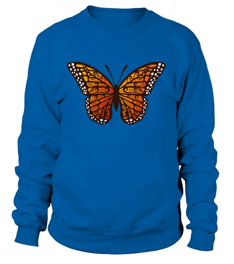 Maori Monarch Butterfly Tribal Tattoo Gift Idea Women's Sweatshirt