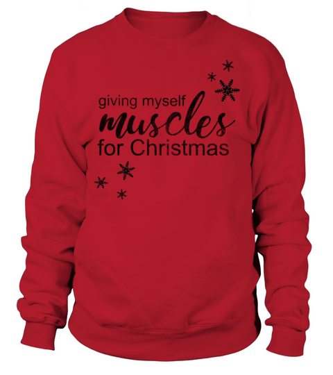 Muscles for christmas gift idea sports training Men's Sweatshirt