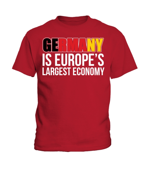 Fun Facts Germany Europes Economy Funny Gift Kids T-Shirt