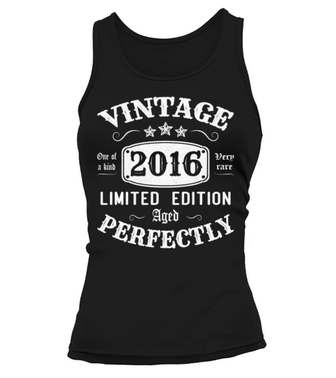 Vintage 2016 Limited Edition Aged Perfectly Tank top Woman