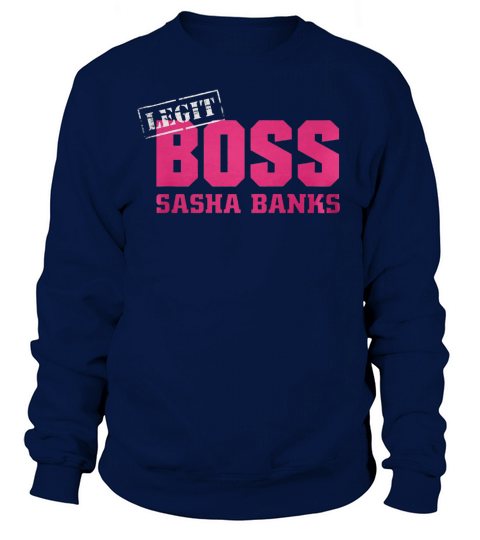 WWE Sasha Banks Logo Legit Boss - Coffee Mug (colored) Sweatshirt Unisex