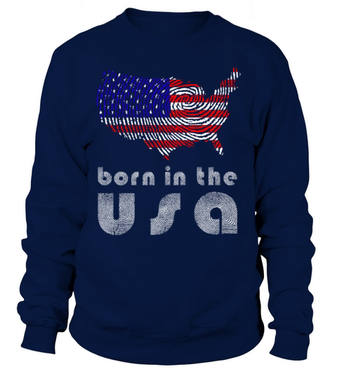 born in the usa Women's Sweatshirt