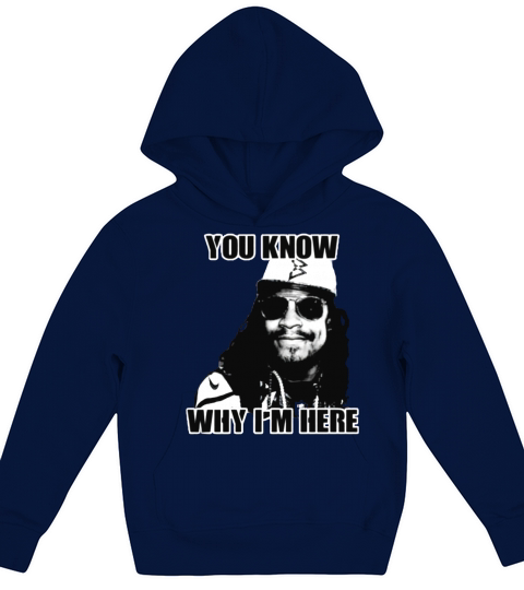 You Know Why Im here Marshawn lynch Football Interview Kids Hoodie