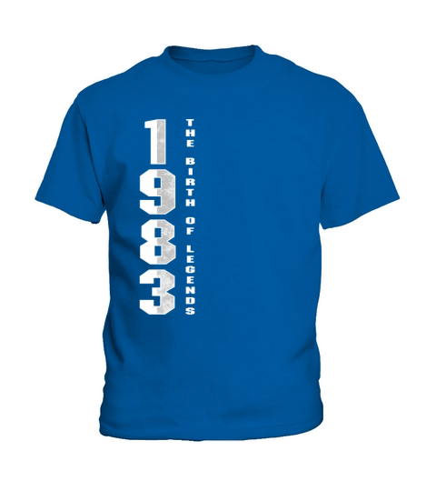 The Birth Of Legends 1983 37 th Birthday Gift Kids T-Shirt