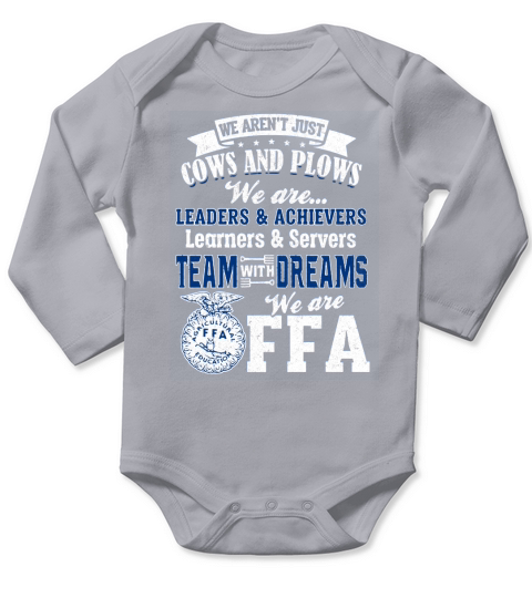 WE ARE FFA SHIRT Long Sleeve Baby One-Piece
