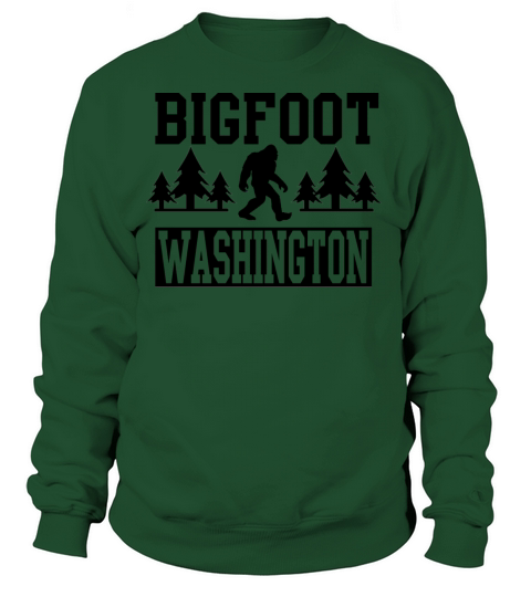 Washington Bigfoot Hunting Sasquatch Vintage Squat Women's Sweatshirt