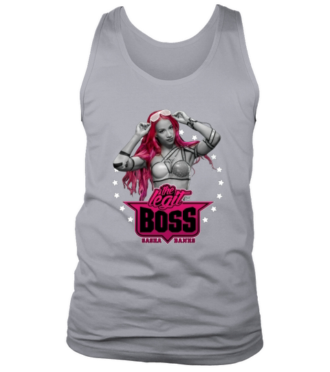 Wrestling WWE Sasha Banks Pink Hair Tank Top Unisex