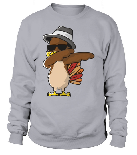 Dabbing Turkey Thanksgiving Men's Sweatshirt