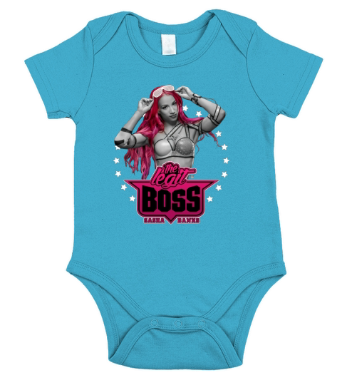 Wrestling WWE Sasha Banks Pink Hair Short Sleeve Baby One-Piece
