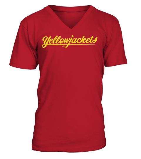 Yellowjackets Men's V-Neck T-shirt