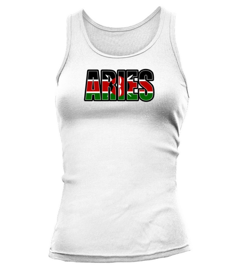 Aries Kenyan Horoscope Heritage DNA Flag Tank top Woman