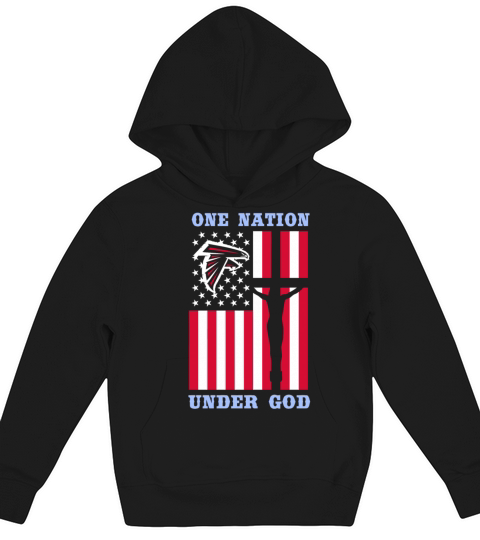 One Nation Under God Kids Hoodie