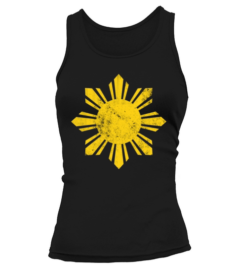 Philippines print Filipino Vintage Sun product Women's Tank Top