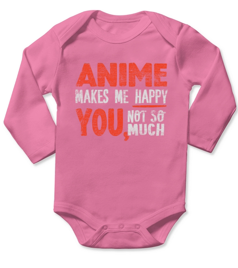 Anime Long Sleeve Baby One-Piece