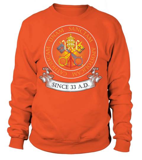 One Holy Catholic Apostolic Church Catholic Latin Women's Sweatshirt
