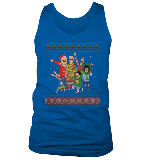 Ugly Christmas Bob’s Burgers Family shirt Tank Top Unisex
