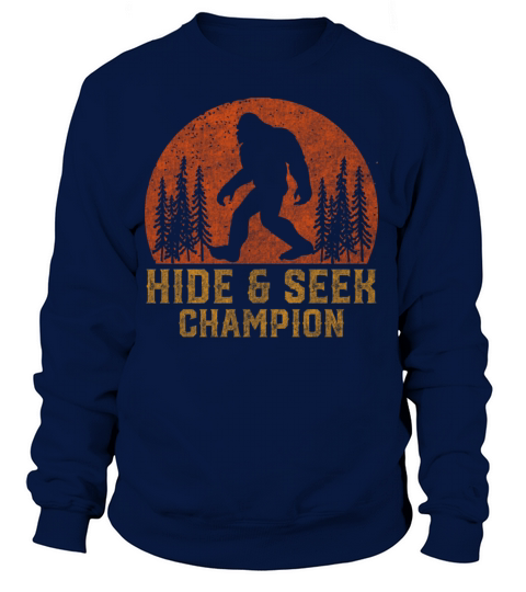 Bigfoot Undefeated Hide And Seek Champion Women's Sweatshirt
