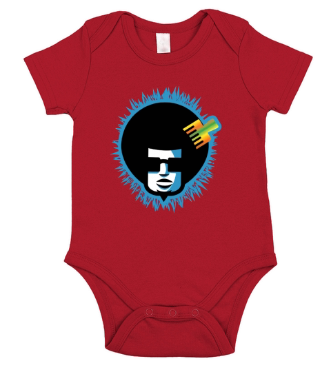 Afro Short Sleeve Baby One-Piece