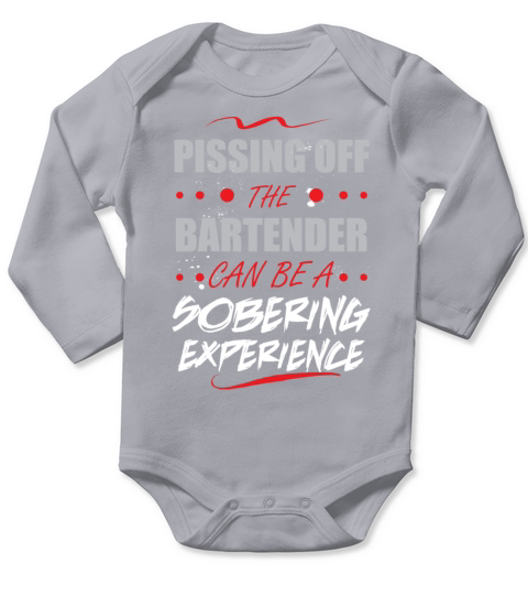 Bartender Long Sleeve Baby One-Piece