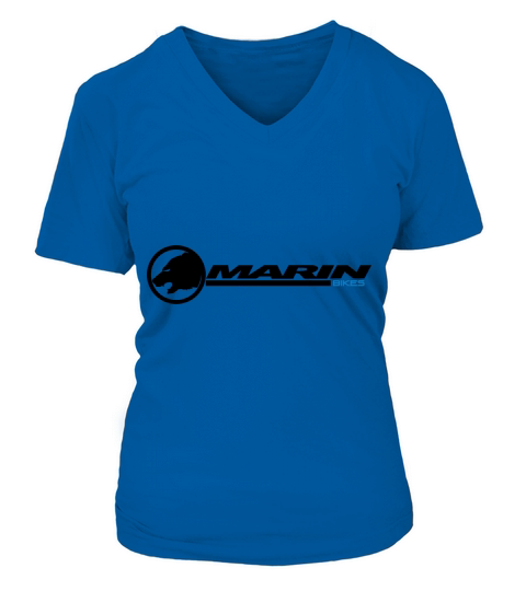 Marin Bikes V-neck T-Shirt Woman