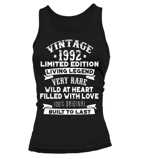 Vintaged 1992 Living Legend Built To Last Women's Tank Top