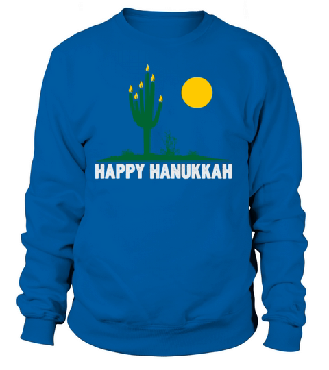 Cactus Lover Funny Hanukkah Gift Women's Sweatshirt