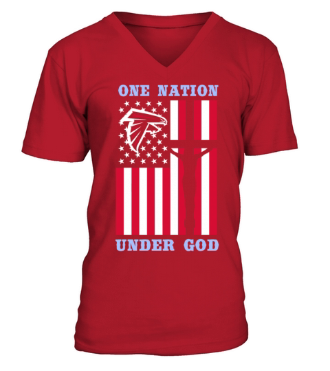 One Nation Under God Men's V-Neck T-shirt
