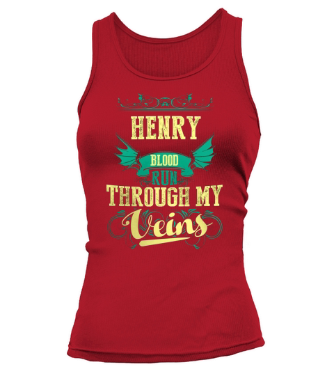 If Youre Lucky To Be Named HENRY, Then This Awesome Shirt Is For You HENRY Proud Name Gifts T Shirt Tank top Woman