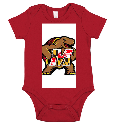 University of Maryland Terps - iPhone 6/6s Short Sleeve Baby One-Piece