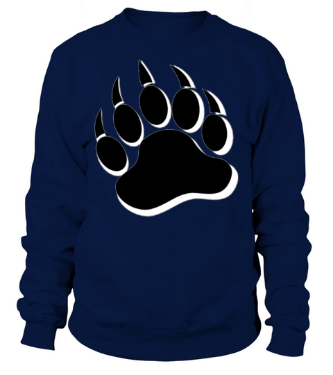 Cool Gay Bears Pride Bear Paw Women's Sweatshirt