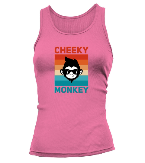 Cheeky monkey - vintage retro Women's Tank Top