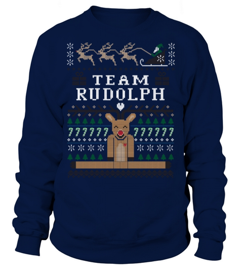 Rudolph Ugly Christmas Women's Sweatshirt