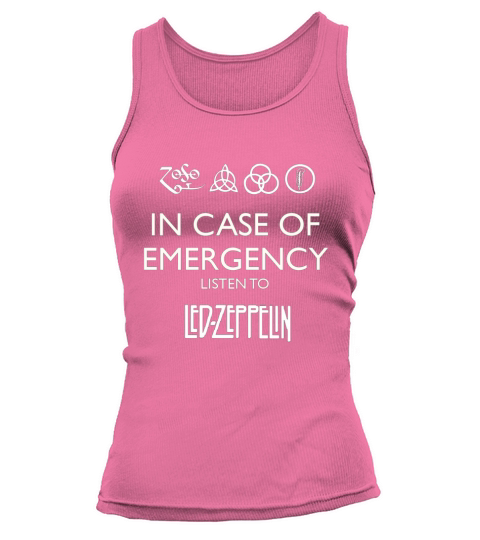 LISTEN TO LED ZEPPELIN Tank top Woman