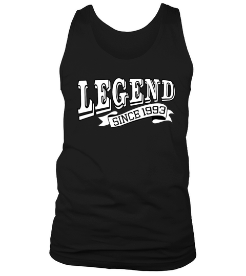 Funny Happy Birthday Design Legend Since 1993 Men's Tank Top