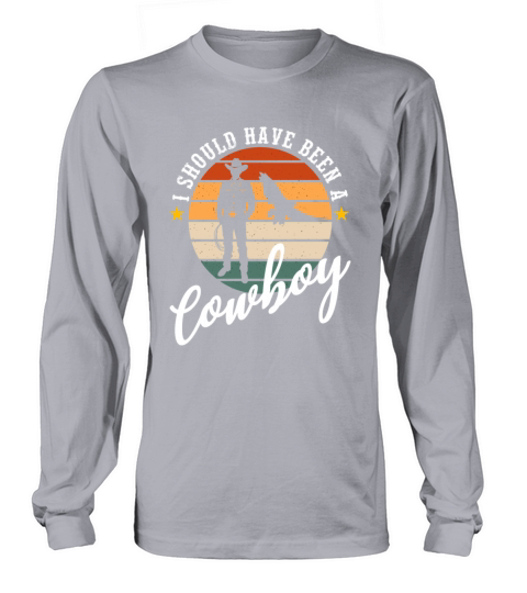 Cowboy Barn Bull Rider Rodeo Country Western Gift Women's Long Sleeve