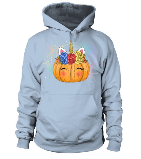 Women Halloween Unicorn pumpkin Women's Hoodie