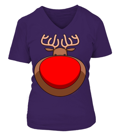 Rudolph Women's V-Neck T-shirt