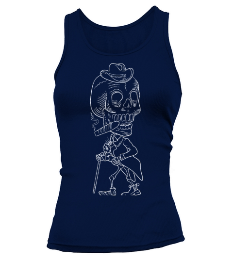 Funny skeleton poses for halloween funny looking Women's Tank Top