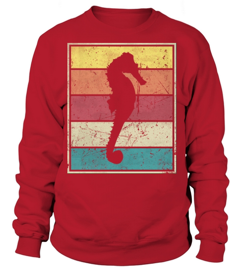 Seahorse Retro Vintage classic Women's Sweatshirt