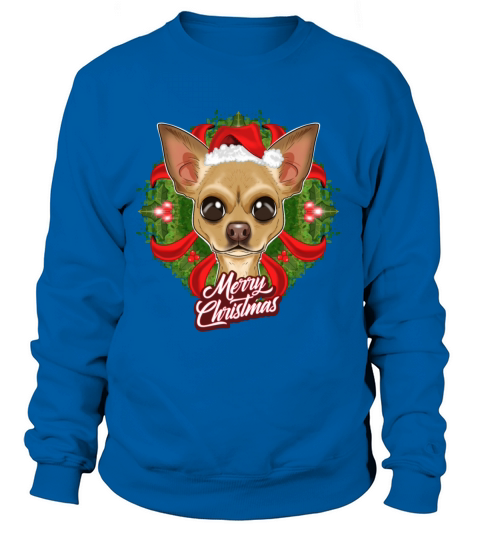 Chihuahua Lover I Merry Christmas Chihuahua Women's Sweatshirt