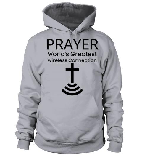 PRAYER - Worlds Greatest Wireless Connection Men's Hoodie