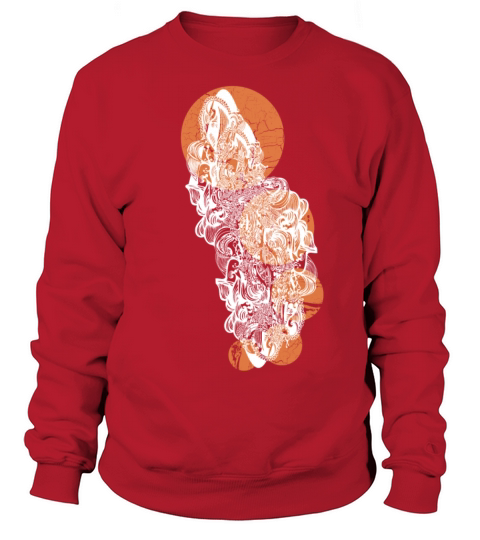 Cool Five Suns and Clouds designer Graphic Women's Sweatshirt