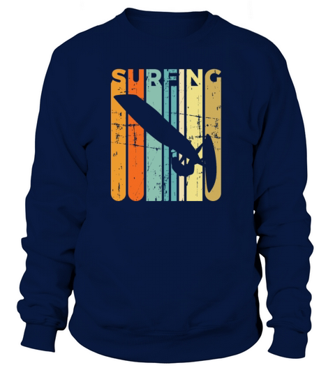 Retro Windsurfing Vintage Surfing Windsurfer Gift Women's Sweatshirt
