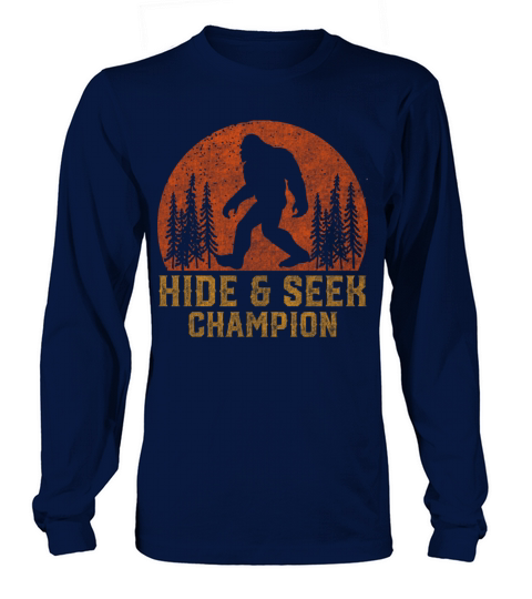Bigfoot Undefeated Hide And Seek Champion Women's Long Sleeve