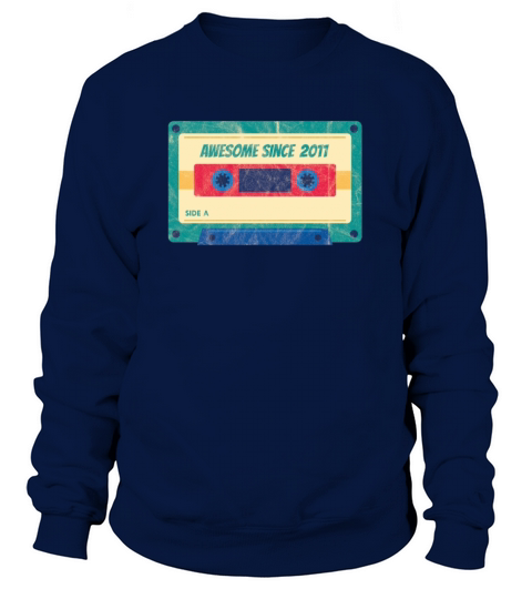 9 th Birthday Celebration Gift Awesome Since 2011 Women's Sweatshirt